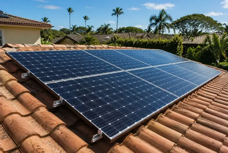 Installation de panneaux solaires à Scionzier